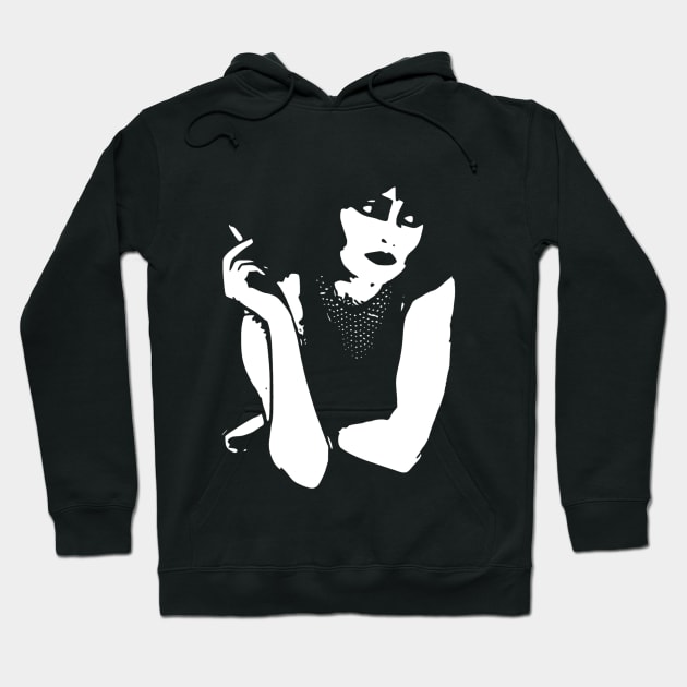 Siouxsie Sioux - 80s Hoodie by Sarahstardust71